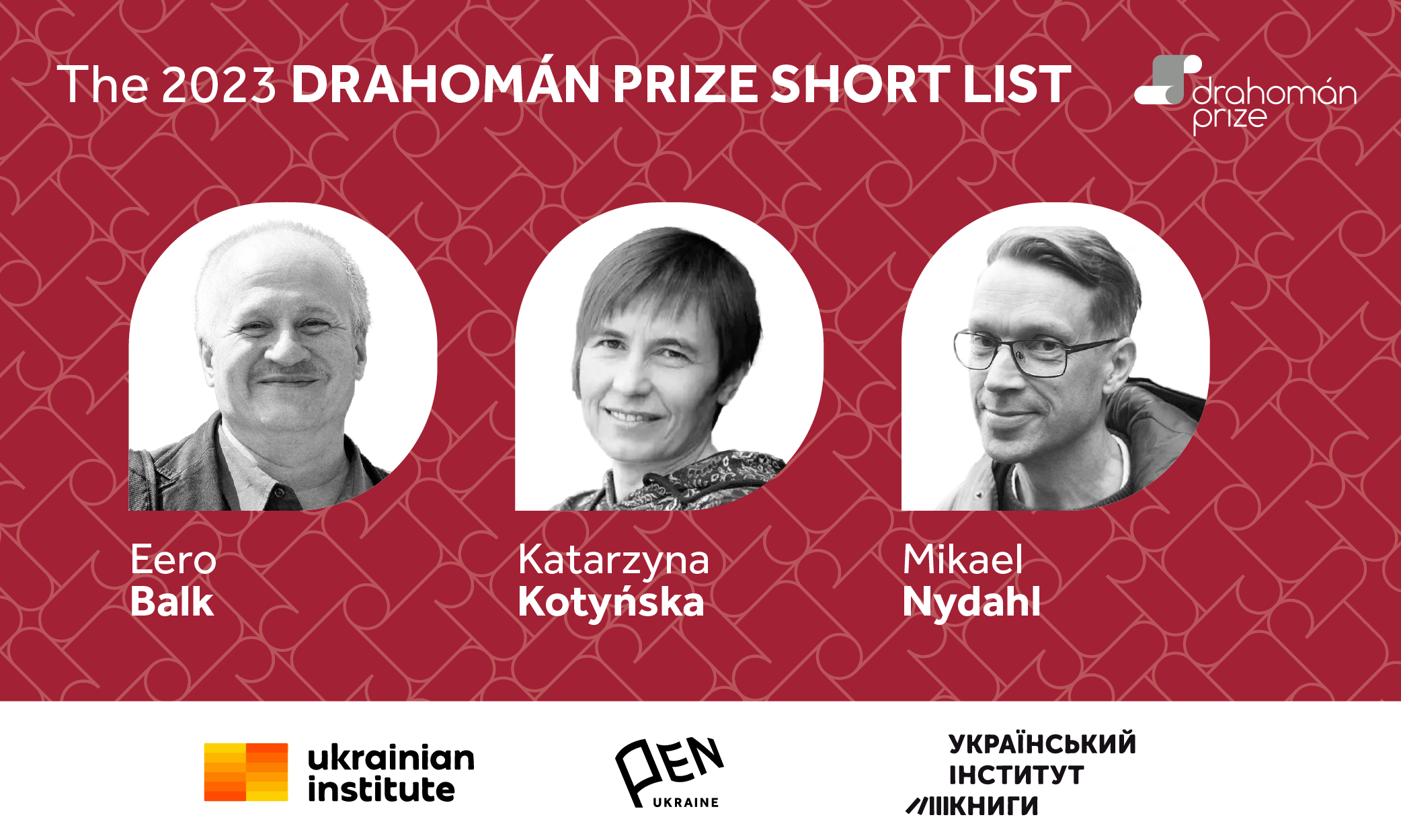 The 2023 Drahomán Prize short list has been announced